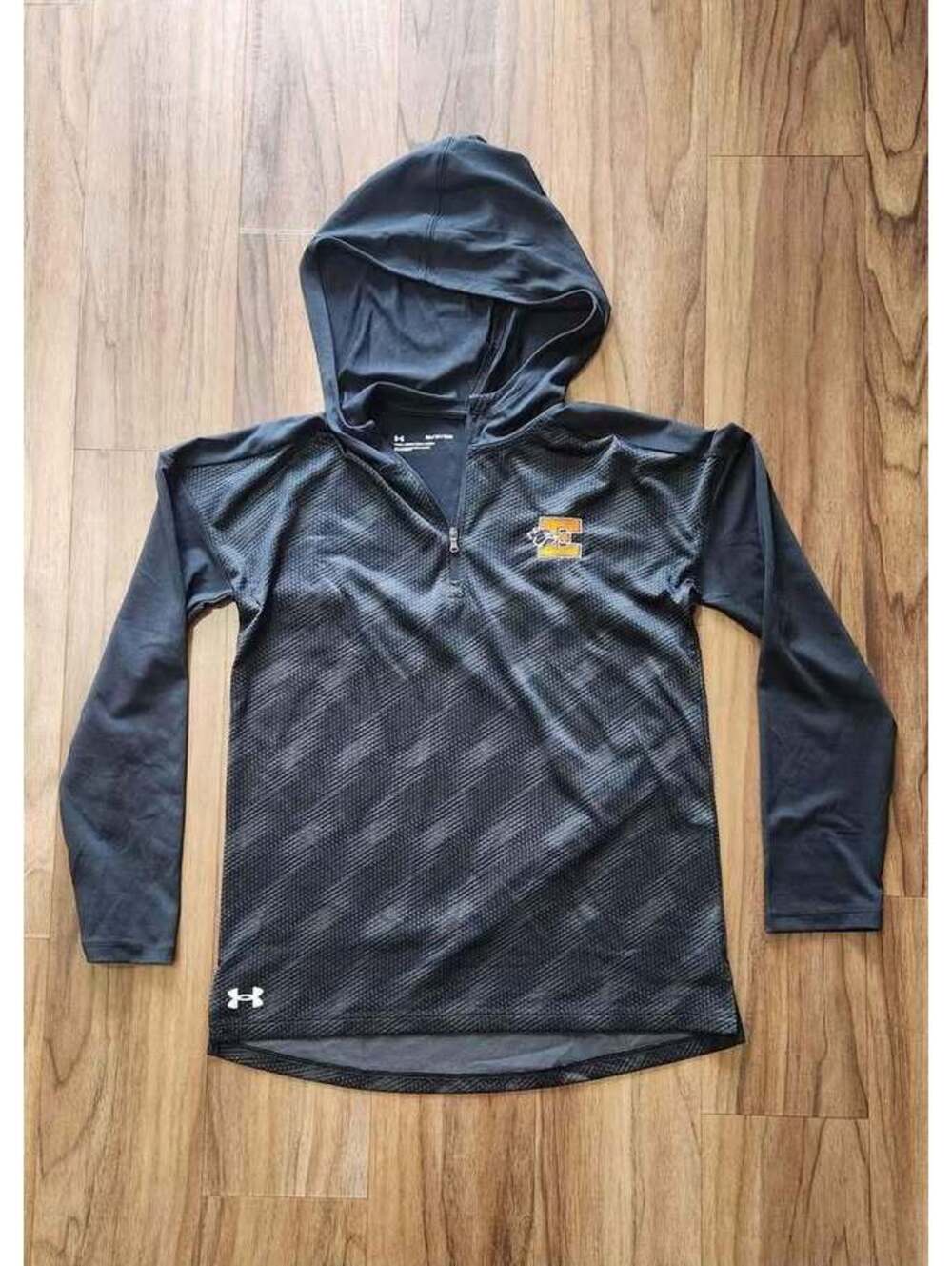 Elida Bulldogs Under Armor Black Long Sleeve Shirt size XS